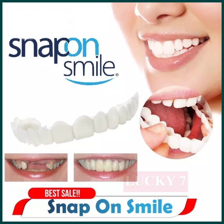 BISA COD Snap On Smile 100% ORIGINAL Authentic / Snap on Smile Gigi Palsu