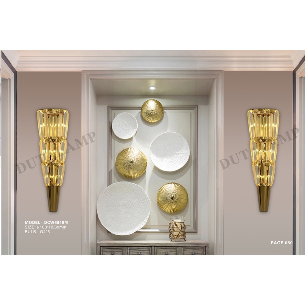 Lampu Dinding Ruang Tamu Klasik 6049/5