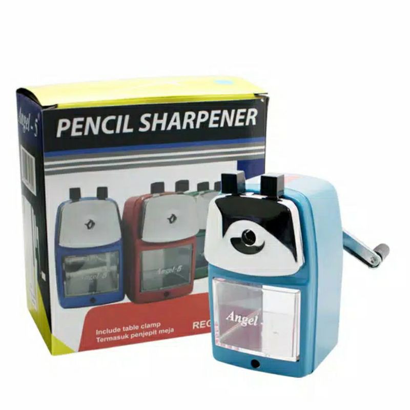 

Rautan Meja Angel 5 ORIGINAL Sharpener / Table Sharpener / Serutan Pensil