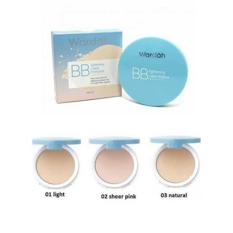Wardah Lightening BB Cake Powder