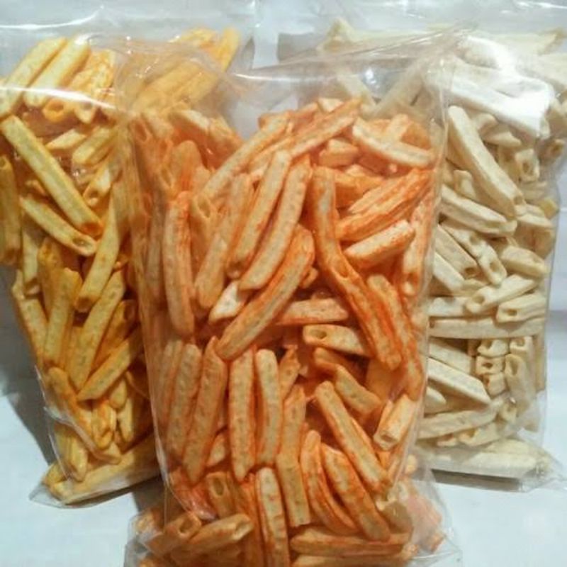 kripik potato 100gr murah/krupuk potato balado original jagung manis