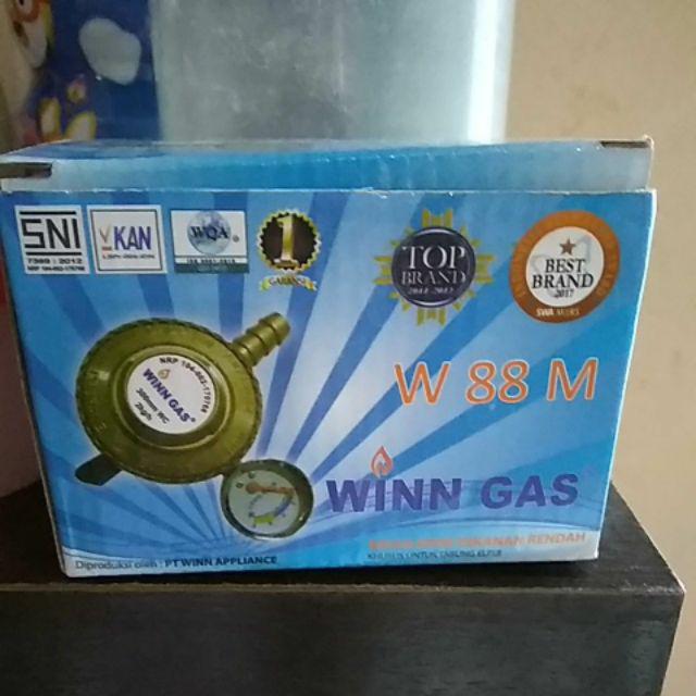 Original Kompor Regulator Meter Dapur Asli Winn Gas Original Sni Jaminan Asli Bebas Bocor