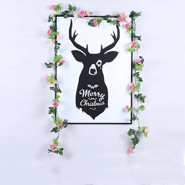 NFS357 bunga rambat dekorasi ruangan bunga Artifisial bunga palsu-1