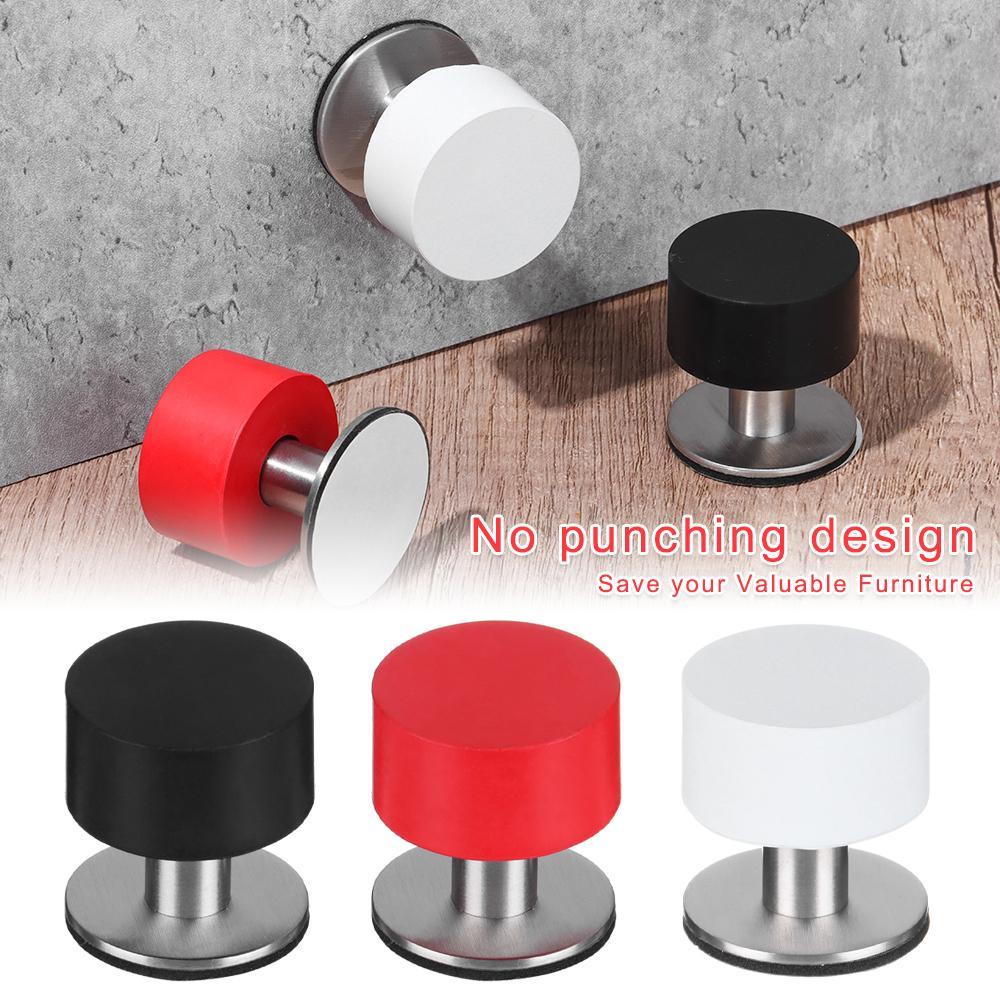 Suyo Door Stopper Self Adhesive Tools Pelindung Lantai Karet Heavy Duty