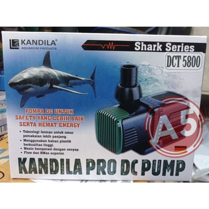 Pompa DC KOLAM KOI Aquarium KANDILA PRO DCT 8000