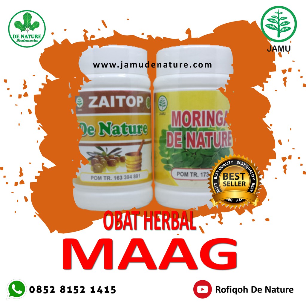 Obat Maag/ Asam Lambung De Nature Indonesia
