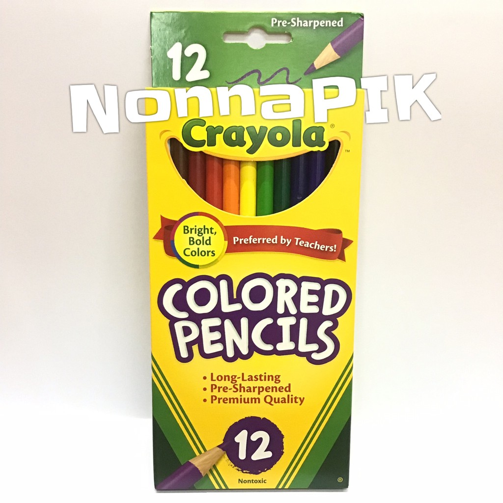 

Crayola Colored Pencil 12 Pensil Warna EDUKASI