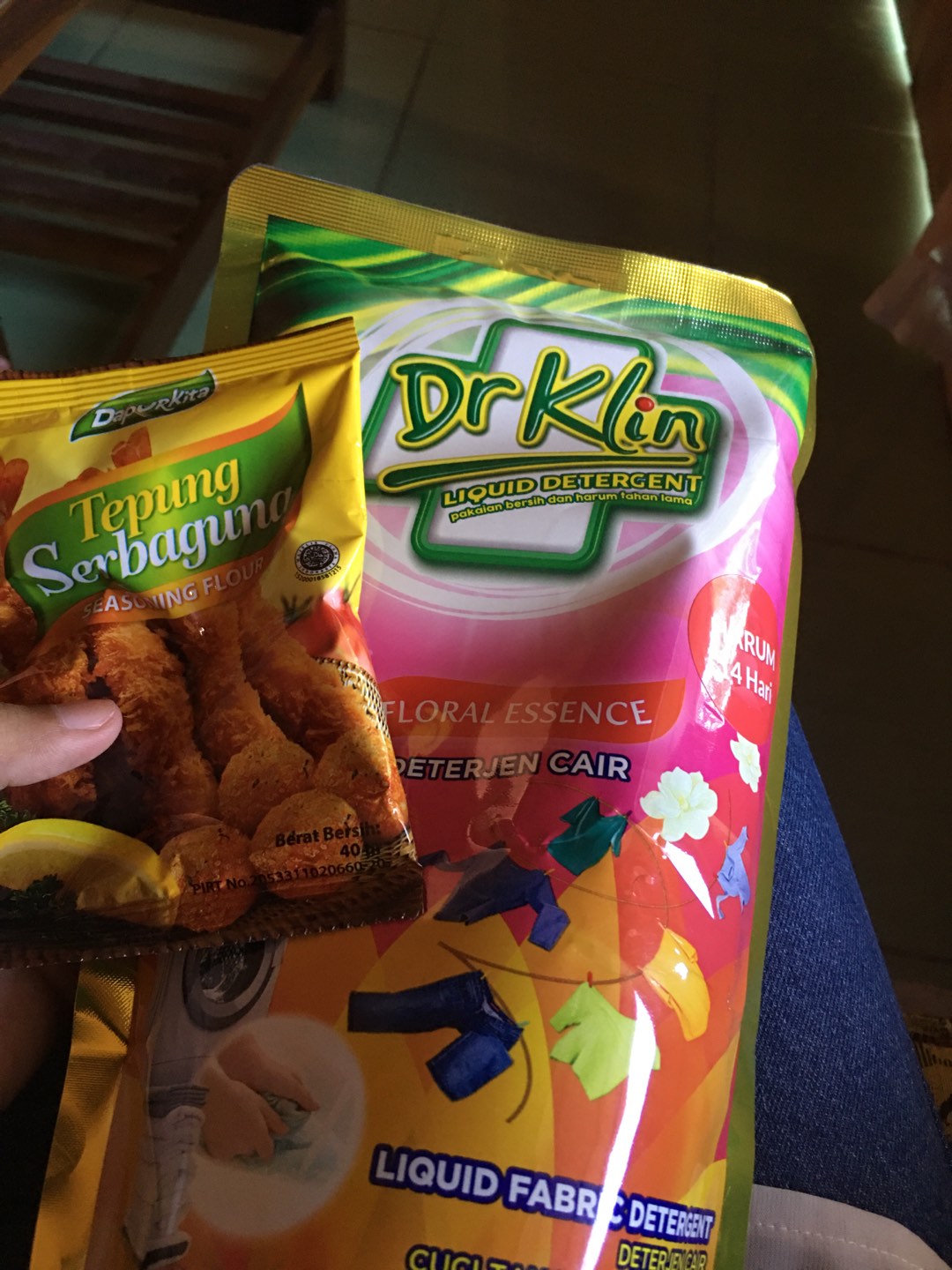 Detergen Cair Drklin Isi 800ml