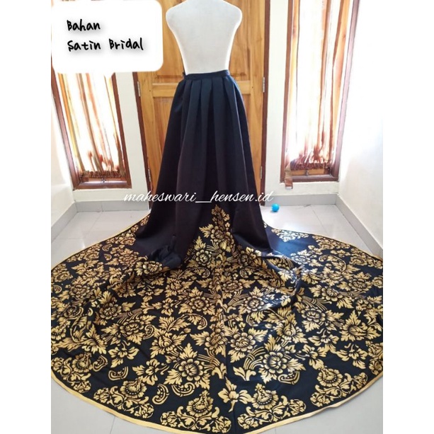 Ekor Pengantin Bali # Bahan Sattin Bridal(tebal)