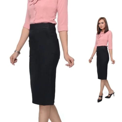 ROK SPAN PENDEK fashion kantor muat untuk ukuran Size M L XL code 256