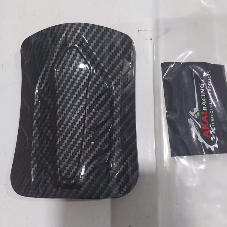 (AKAI)Cover Tutup Tangki Bensin New Nmax 2020 Carbon AKAI / Cover Tangki bensin nmax new