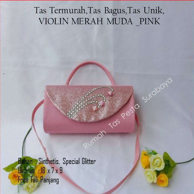 Tas Termurah,Tas Bagus,Tas Unik,VIOLIN PINK