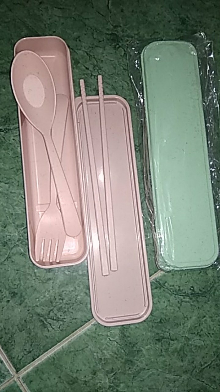 Go Green - Alat Makan Set Plastik