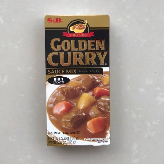 

S&B S & B Golden Curry Sauce Mix Hot 92Gr/ Bumbu Saus Kari Jepang - Hitam
