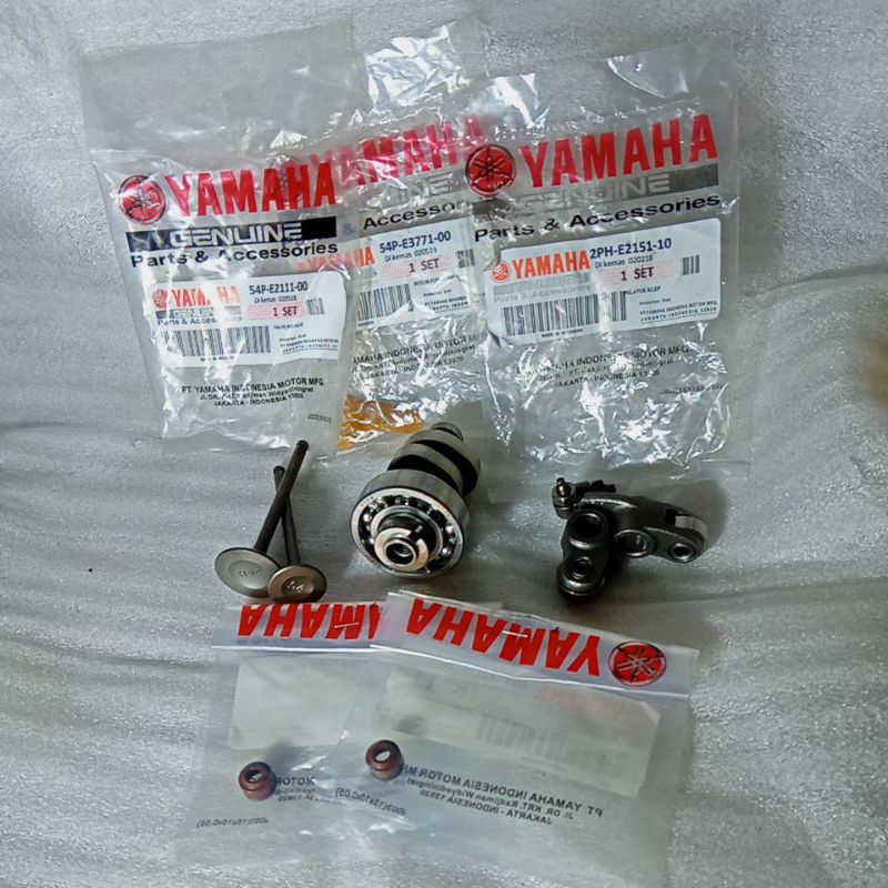 PAKET KOMPLIT NOKEN AS + KLEP + SIL KLEP + PELATUK KLEP MIO J (54P)