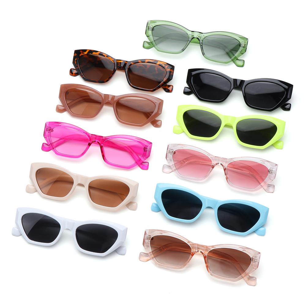 R-flower Sunglasses for Women New Fashion Kotak Kecil Uv400 Protection Kacamata Matahari