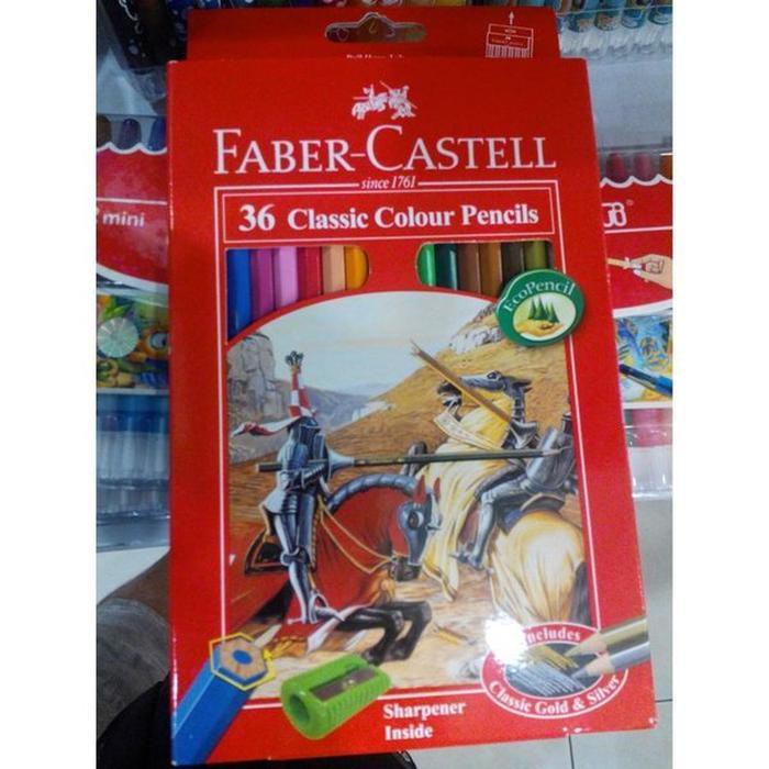 

Jual Dijual FABER CASTELL 36 CLASSIC COLOUR PENCILS Murah accessories Berkualitas