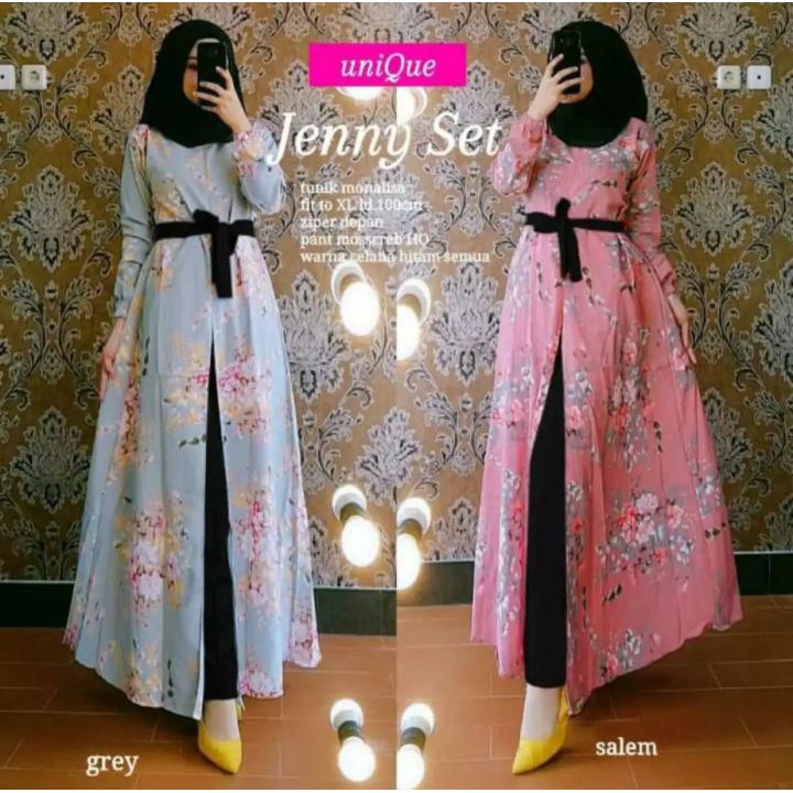 ONE SET CARDI SET CELANA MONALISA PREMIUM BANGKOK