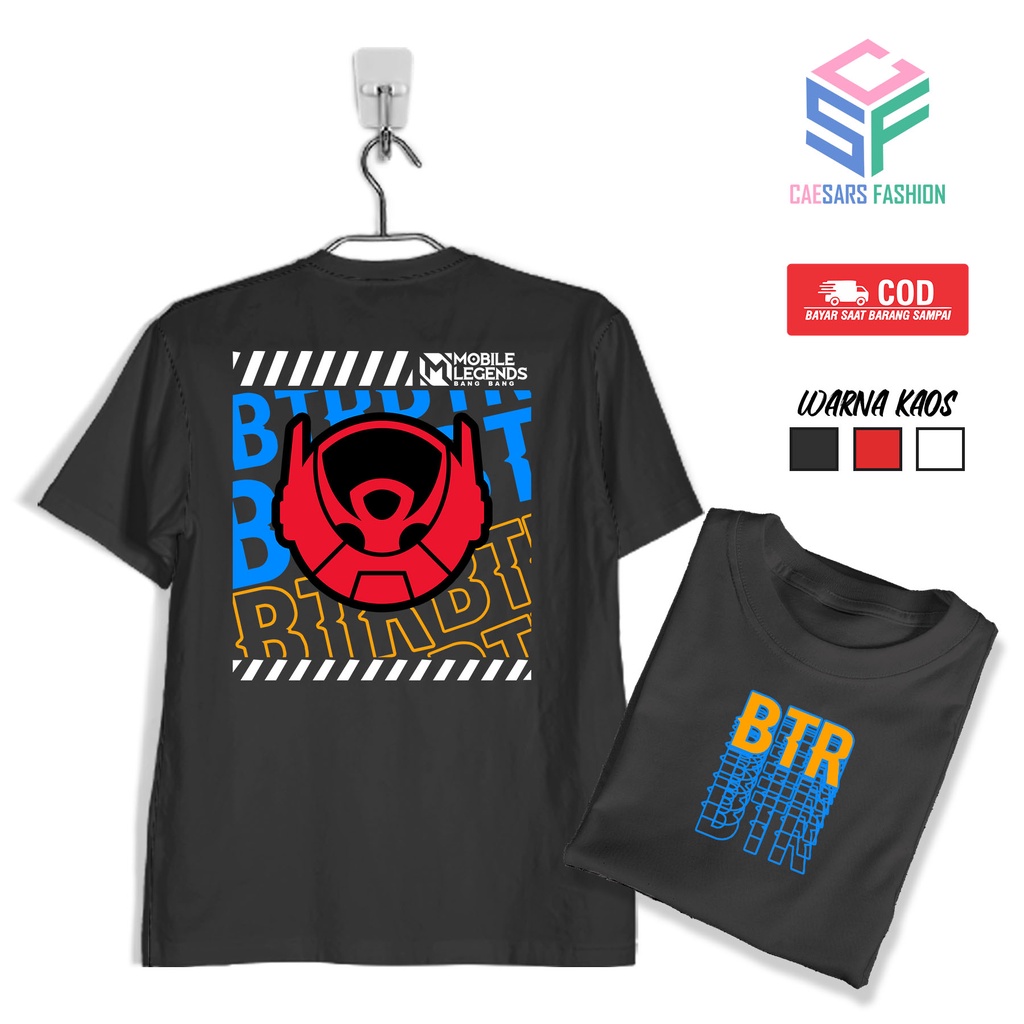 Kaos Esport BTR - MOBILE LEGENDS - Baju TEAM ESPORT - 06