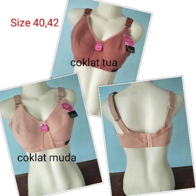 SportBra LUTTY BH Kancing 3 Jumbo