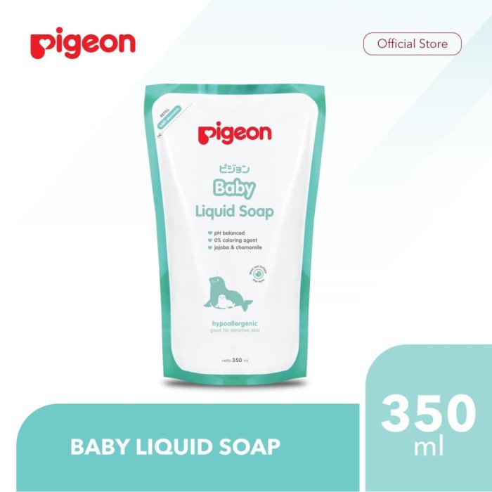 PIGEON Baby Liquid Soap 350mL / 350 mL Refill - PG108