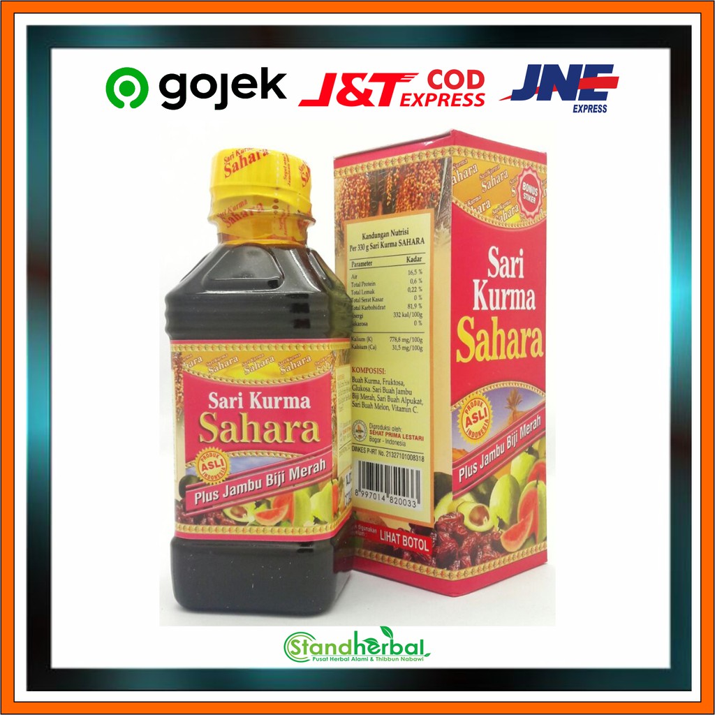

SAHARA plus Jambu/ Sari kurma Plus Jambu Biji Rasa Enak