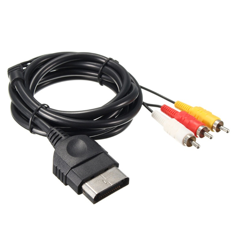 Kabel Video AV btsg Male to 3 RCA 1080P Untuk Xbox Convert Cable Ganti Kawat Hilang Atau Rusak