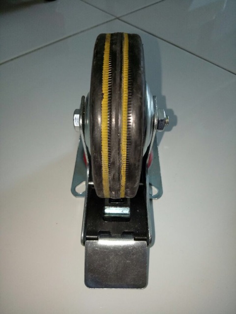 Roda Karet Hidup 3 Inch Roda Troli Hidup 3 Inch