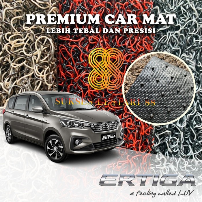 KARPET MOBIL PREMIUM SUZUKI ERTIGA FULL BAGASI MIE BIHUN 2 WARNA