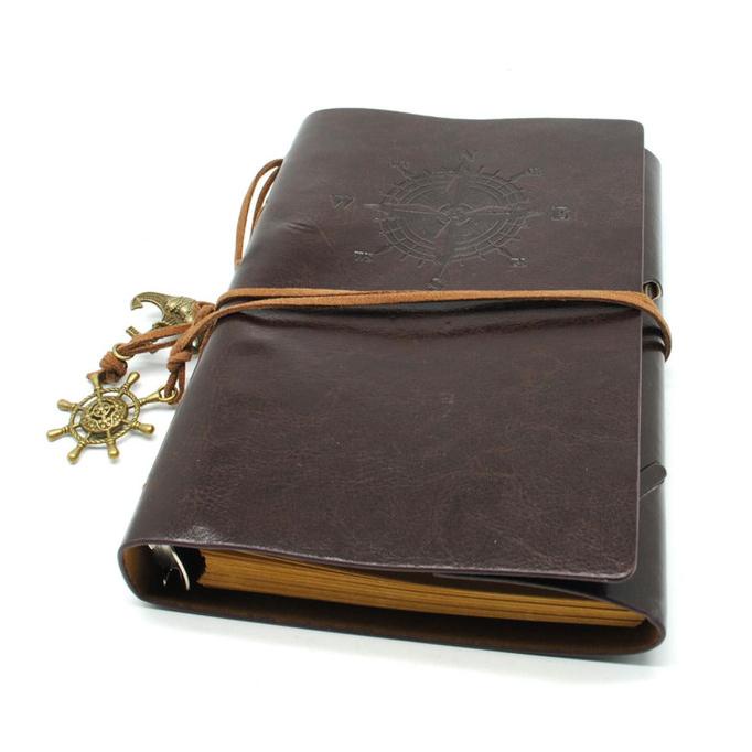 

NOTE BOOK BINDER ELEGANT VINTAGE PU LEATHER BUKU CATATAN DESAIN KLASIK