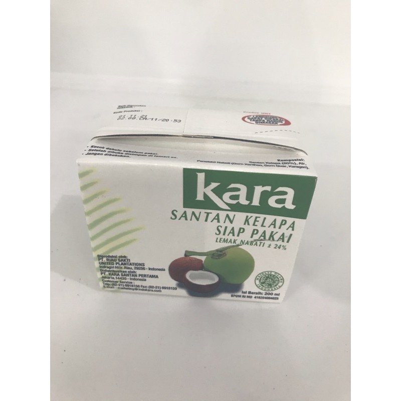 

Kara santan kelapa cair 200ml