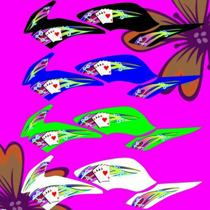 striping ninja rr variasi striping ninja rr new