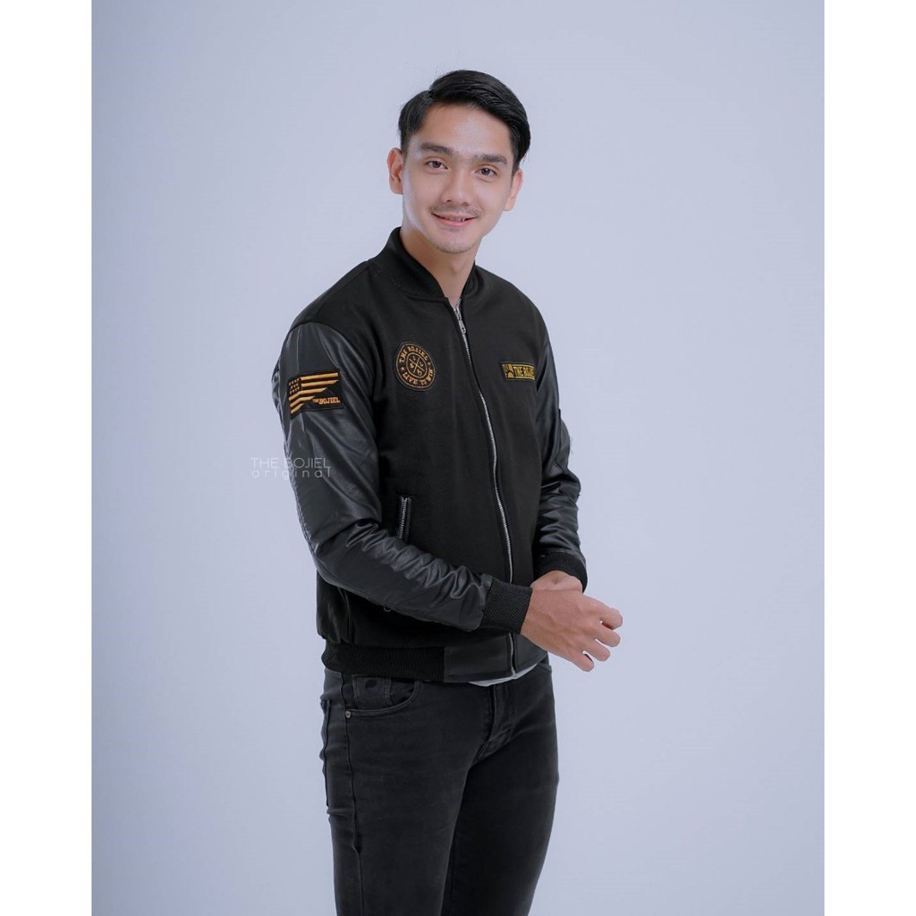 Jaket Bomber THBJL Combi Jaket Bomber Pria Dewasa Dan Remaja