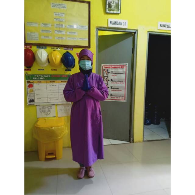 Baju OK Gown Bedah American Drill/ APD OK/ Kimono