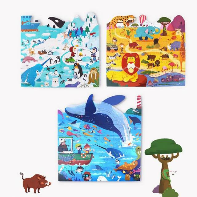 Thematic Floor Puzzle