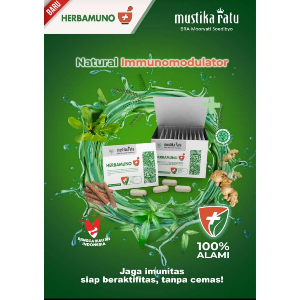 MUSTIKA RATU Herbamuno (isi 12 strip)