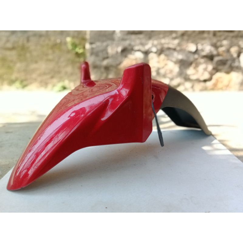 spakbor depan Megapro mono shock