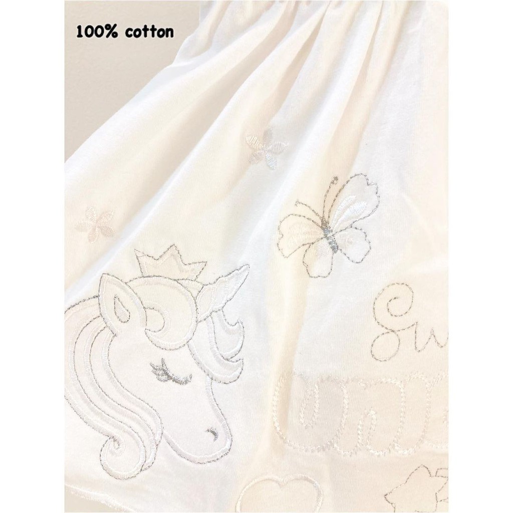 PURE WHITE Baju Dress Rok Topi Sepatu Pergi Lucu Fashion Anak Bayi Perempuan Cewek Terlaris Murah-5