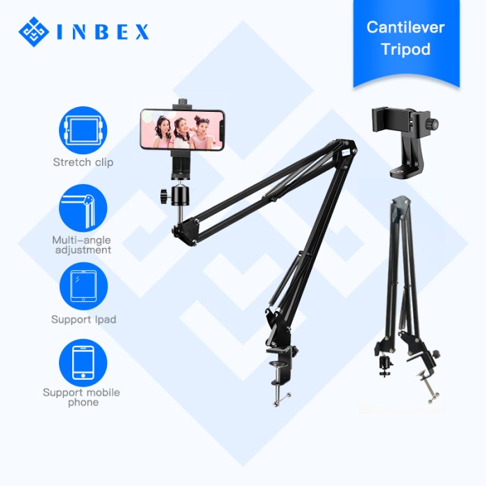 Inbex Cantilever Tripod /Overhead Kamera Tripod+360 Tripod Mount