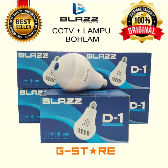 Cctv bohlam murah garansi rumah / kantor Blazz D-1 1080p Cctv