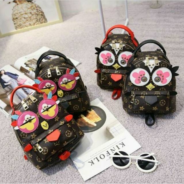 Tas ransel selempang lv owl