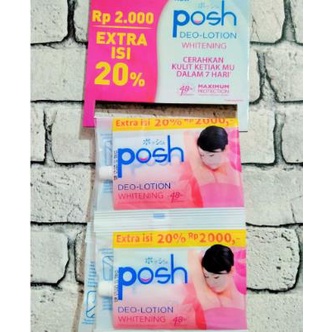 ^ KYRA ^ POSH Deodorant Deo Lotion Whitening Perawatan Anti Bau Ketek Ketiak - Kemasan Sachet