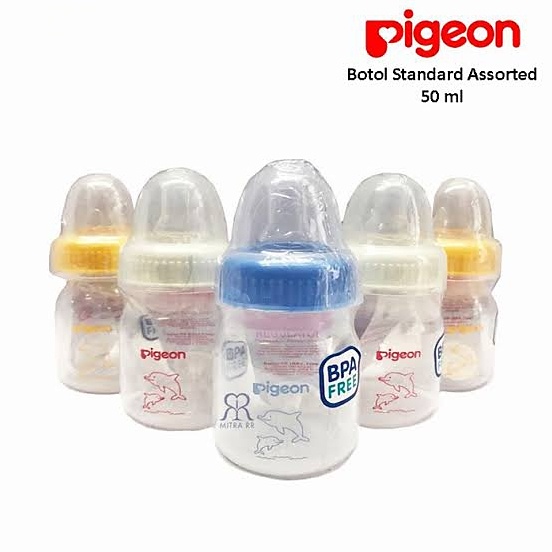 Pigeon Botol Susu Bayi [50 mL/ Usia 0-3 Bulan] - Botol Dot Bayi 50 mL