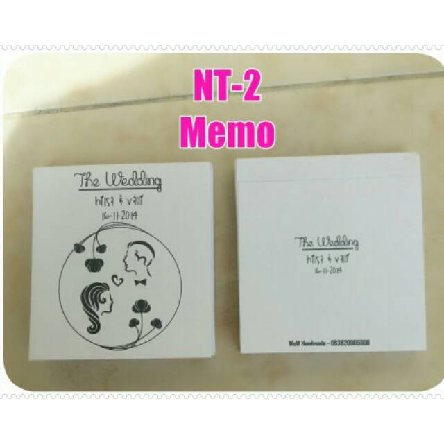 

Souvenir buku memo