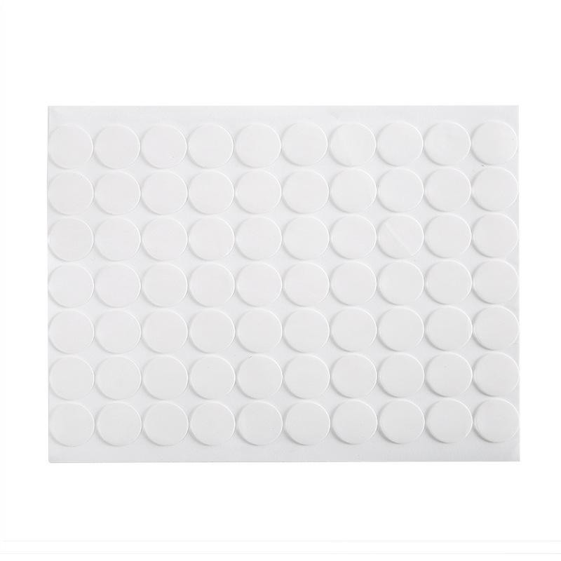 (BOW) 70pcs Dobel Tip Double Tape Sided Foam Adhesive Bening Bulat 2WS327