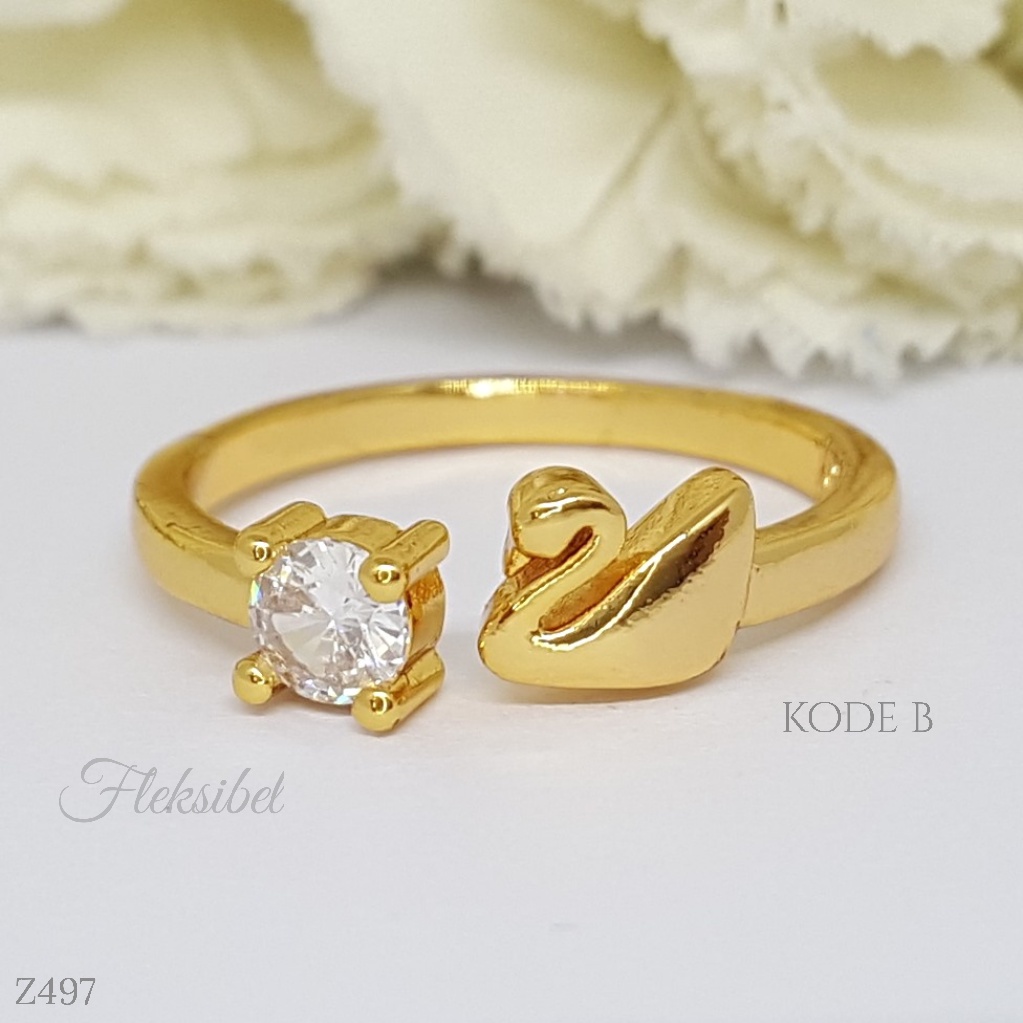 PGX Cincin Fleksibel Wanita- Aksesoris Fashion Z497