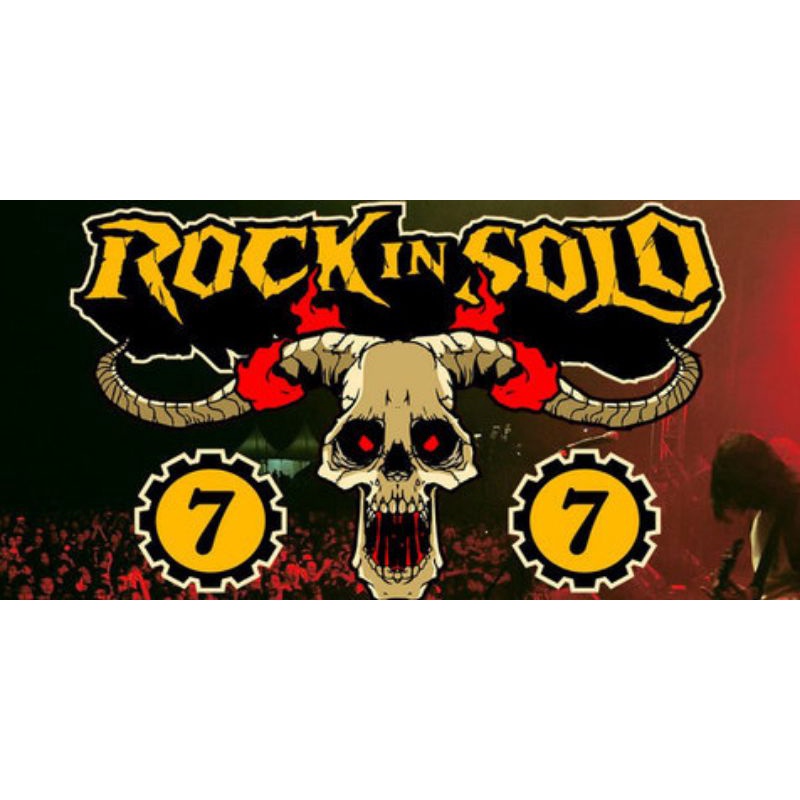 poster Rock in Solo pamflet band musik metal punk pop jazz hiasan dinding wallpaper cod