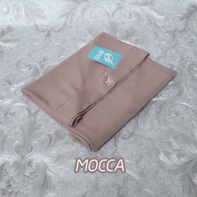 hijab instan bergo malay | jersey premium devo hijab-(Mocca) (BM)
