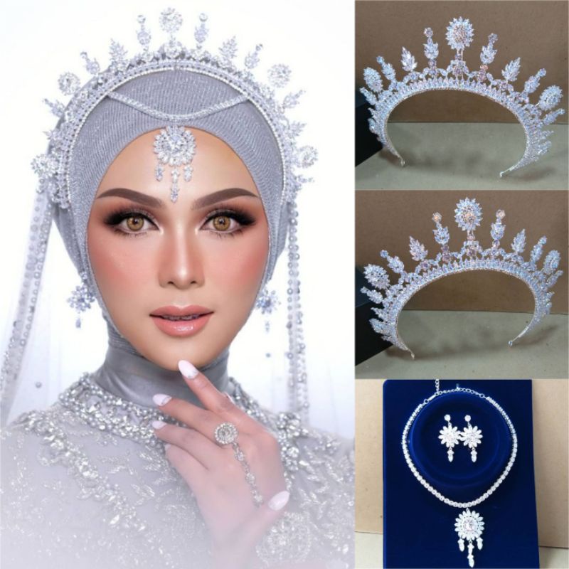 mahkota aurel mahkota zircon crown bridal