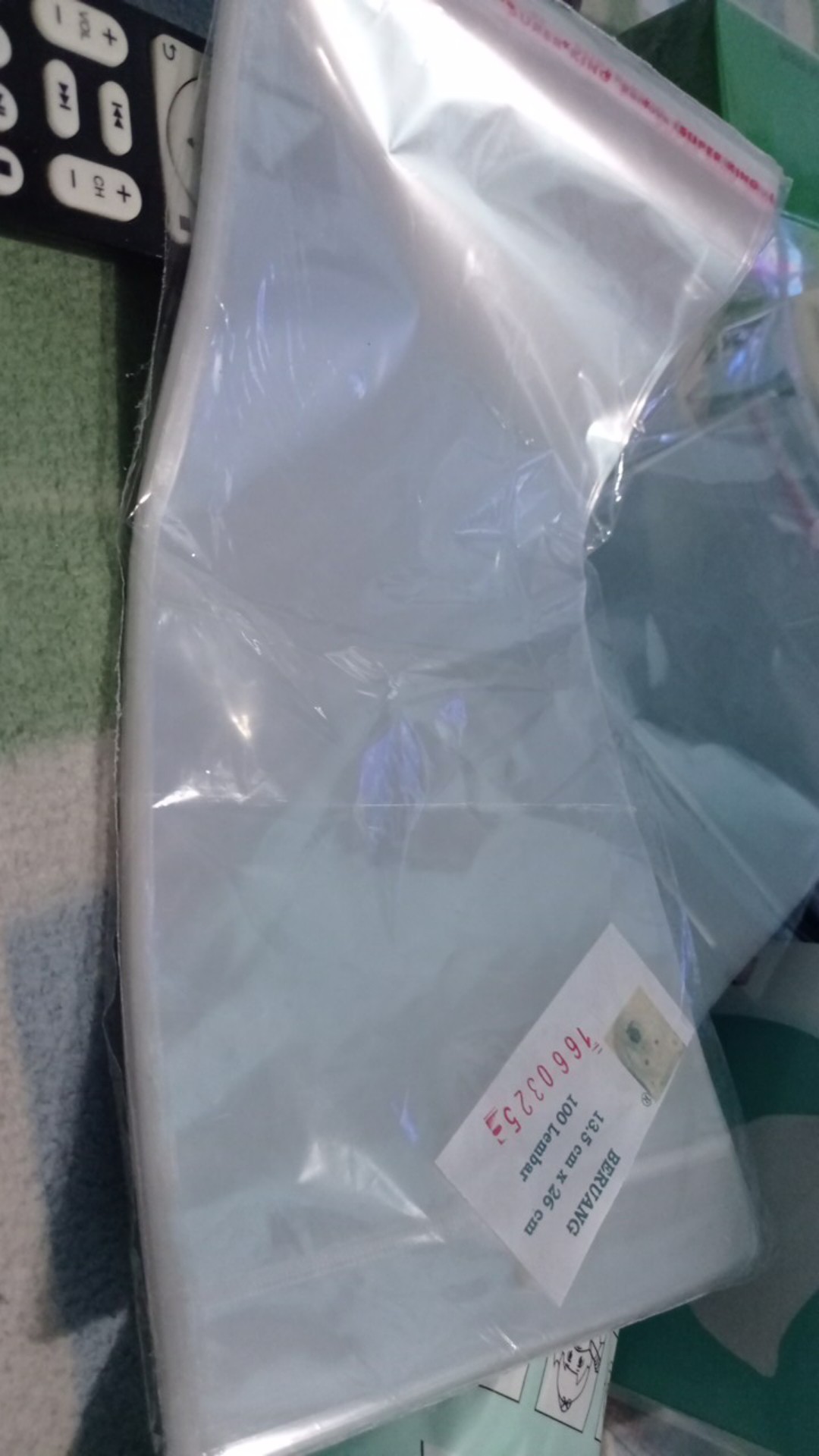 Plastik Gantung Kf94 13,5cmx26cm Isi 100